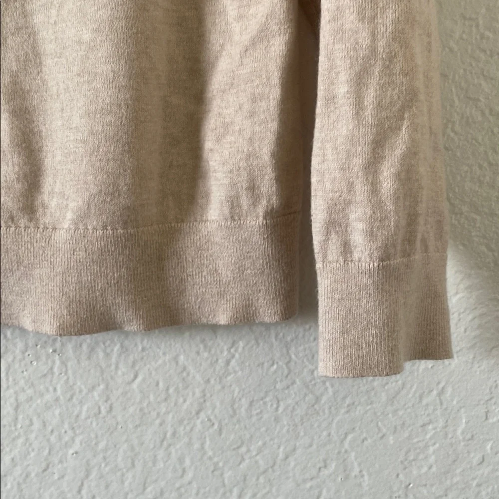 J. Crew Collection Cotton-Cashmere Relaxed Crewneck Sweater - Size XS - Picture 4 of 6